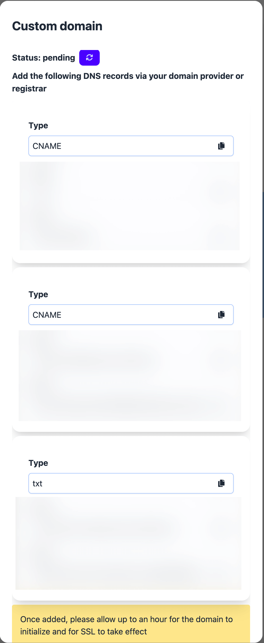 DNS instellen